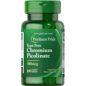 Chromium Picolinate 500mcg - 100 Tablets