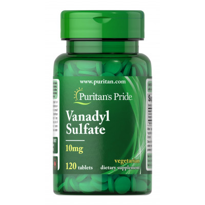 Vanadyl Sulfate 10 mg - 120 Tablets