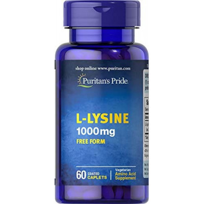 LYSINE 1000mg - 60 CAPLETS